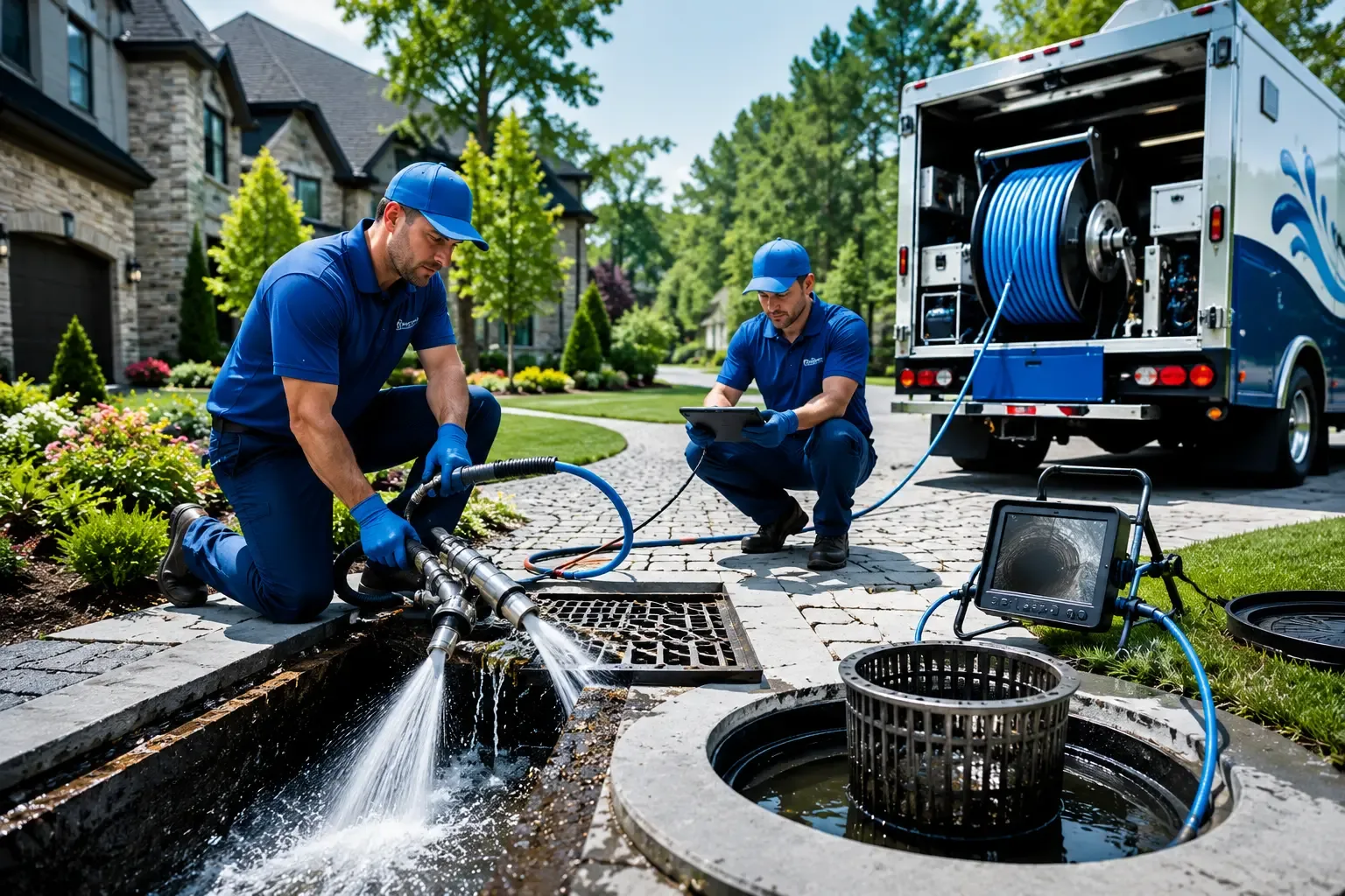Local outdoor drain cleaning professionals in Brilliant, AL